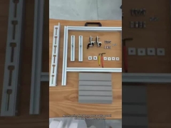 การติดตั้งง่ายและระบบปรับปรับสําหรับแผ่นเทราโคต้า 30 มม.