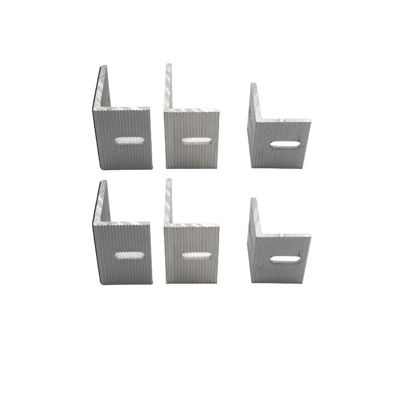 เครื่องกั้นมุมโลหะเงินแบบ Heavy Duty สีเคลือบปลาย เครื่องกั้นมุมโลหะแบบ Flat