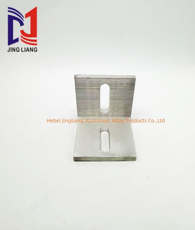 การติดตั้งง่าย 50*50*55mm รหัสมุมสําหรับระบบสนับสนุนหน้าต่าง