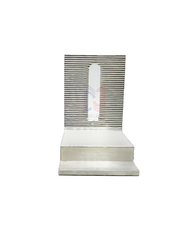 รางน้ำหนักเบาและทนทานสูงสำหรับระบบรองรับแผงดินเผาขนาด 18 มม.