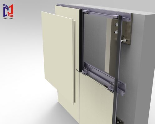 ระบบรองรับแผงระบายอากาศดินเผาสำหรับแผงดินเผาขนาด 19 มม.