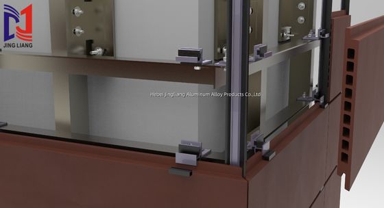 ระบบสนับสนุนหน้าผิวระบายอากาศจากเทราคอต้า สําหรับแผ่น 30 มมที่มีการสร้างที่มีประสิทธิภาพสูง